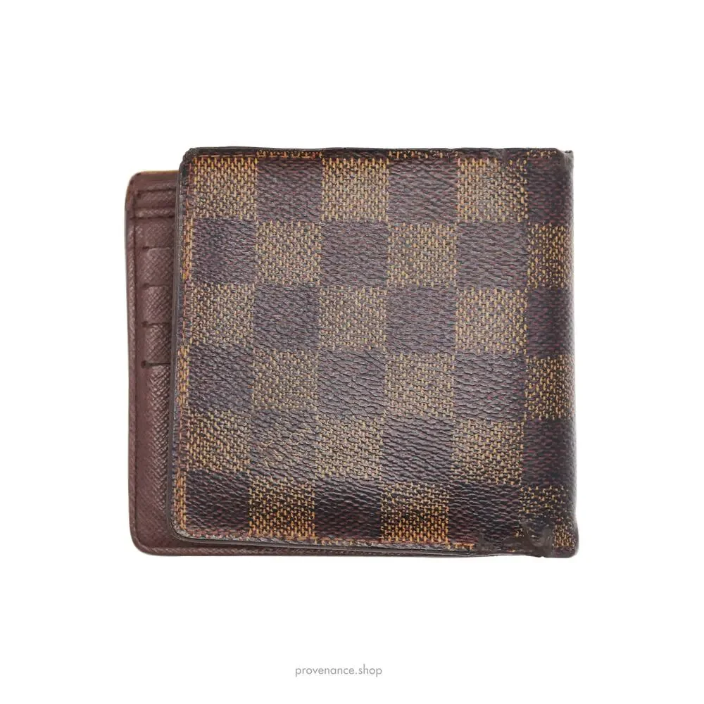 🔴 Louis Vuitton Marco Wallet - Damier Ebene